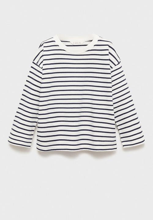 MANGO - T-shirt ponb - natural