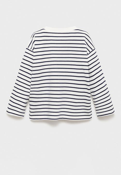 MANGO - T-shirt ponb - natural