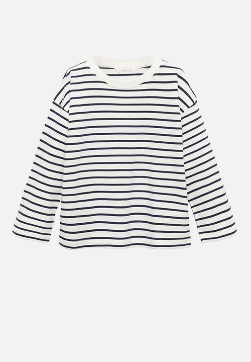 MANGO - T-shirt ponb - natural