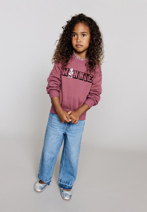 MANGO - Sweatshirt mminnie - dark red