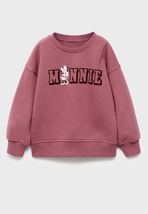 MANGO - Sweatshirt mminnie - dark red