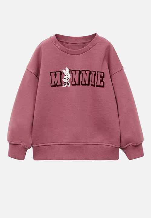 MANGO - Sweatshirt mminnie - dark red
