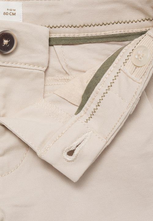 MANGO - Trousers chino - light beige