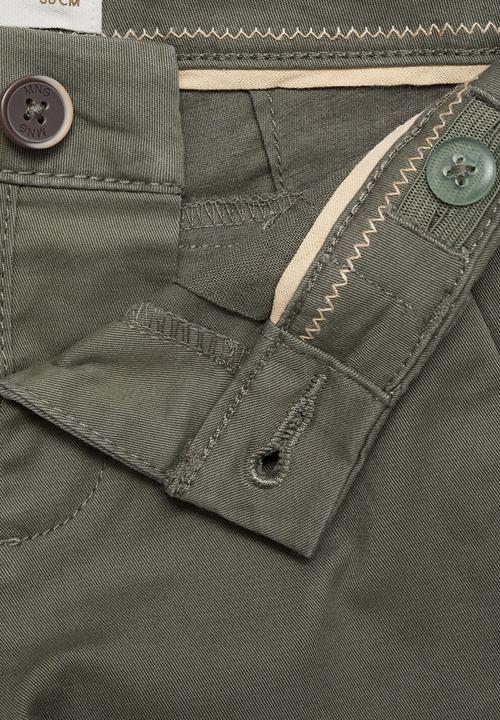 MANGO - Trousers chino - khaki