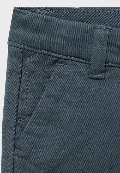 MANGO - Trousers chino - medium blue