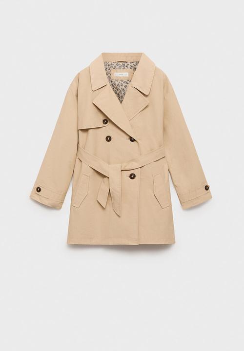 MANGO - Trenchcoat gina - light/pastel gray