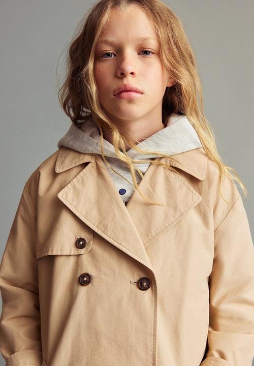 MANGO - Trenchcoat gina - light/pastel gray