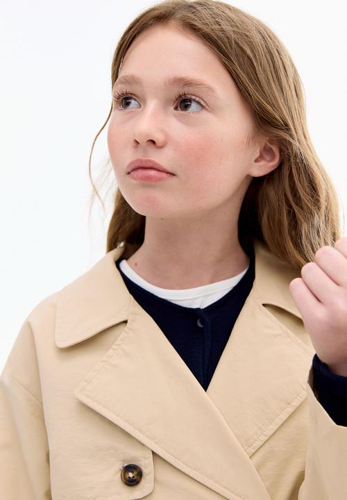 MANGO - Trenchcoat gina - light/pastel gray