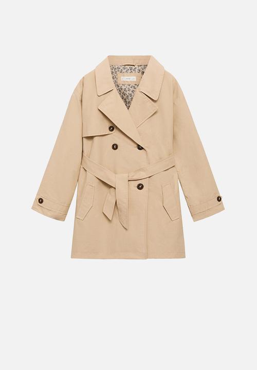 MANGO - Trenchcoat gina - light/pastel gray