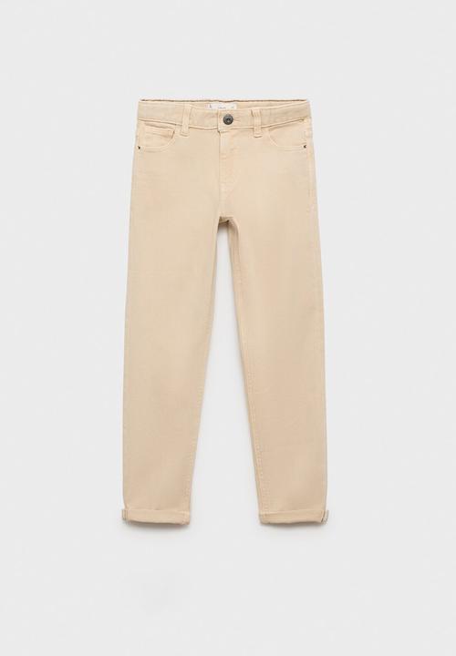 MANGO - Trousers peru - light beige