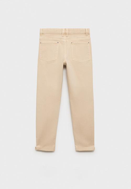 MANGO - Trousers peru - light beige