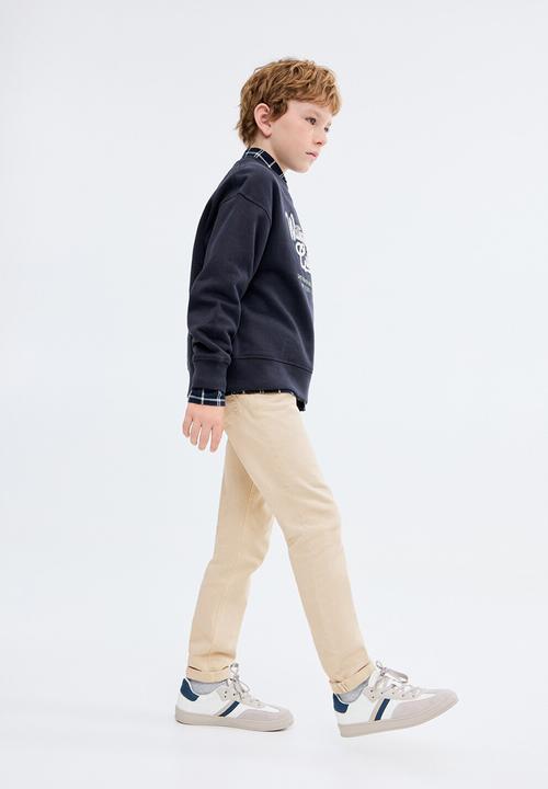 MANGO - Trousers peru - light beige