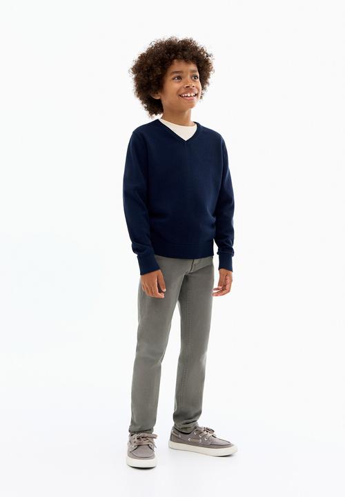 MANGO - Trousers peru - khaki