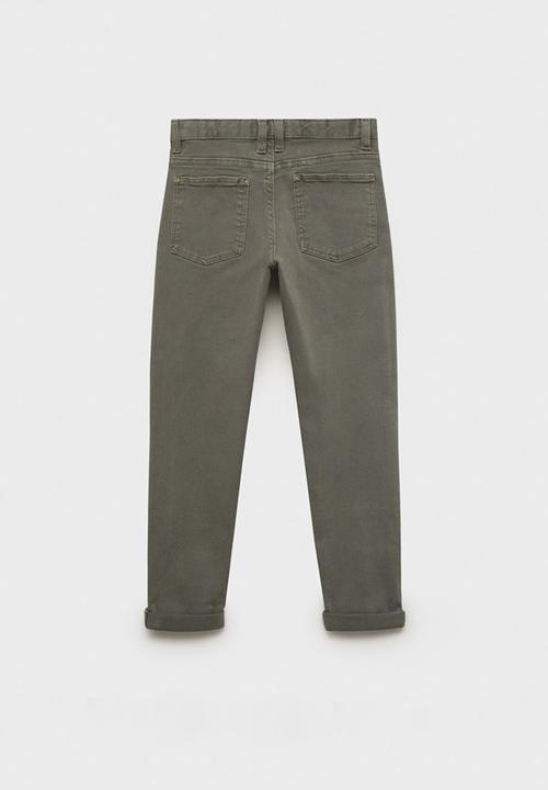 MANGO - Trousers peru - khaki