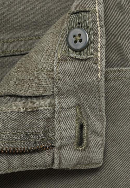 MANGO - Trousers peru - khaki