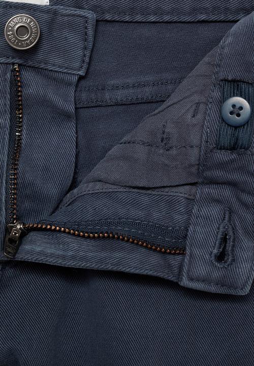 MANGO - Trousers peru - navy