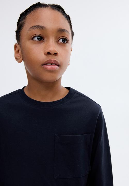 MANGO - T-shirt basica1 - navy