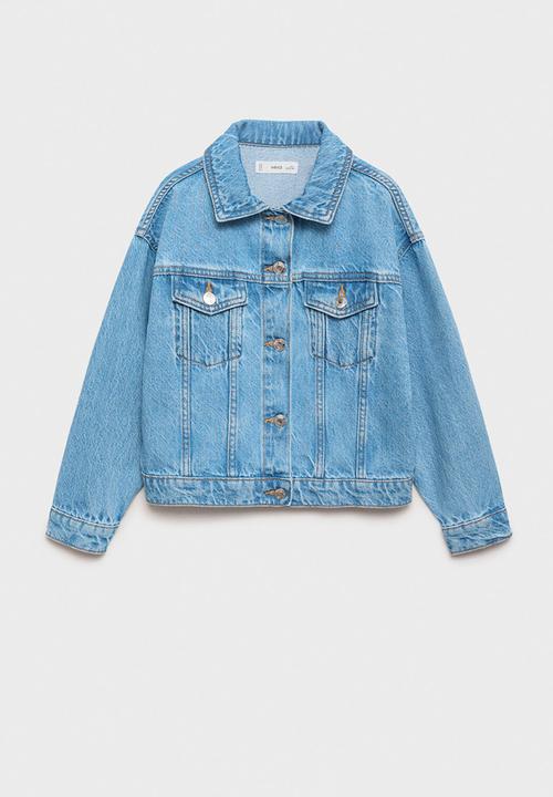 MANGO - Jacket alice - open blue