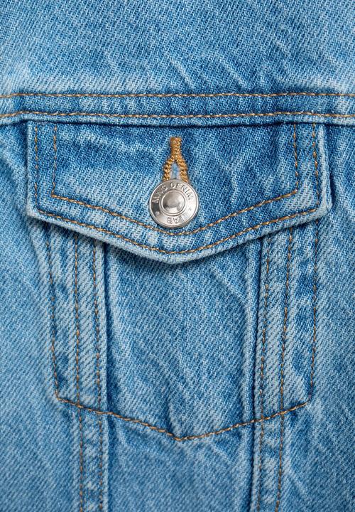 MANGO - Jacket alice - open blue