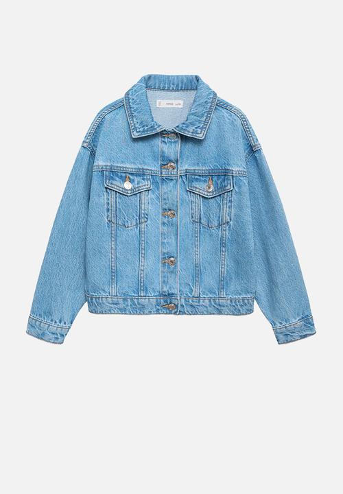 MANGO - Jacket alice - open blue