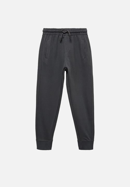 MANGO - Joggers francia - charcoal