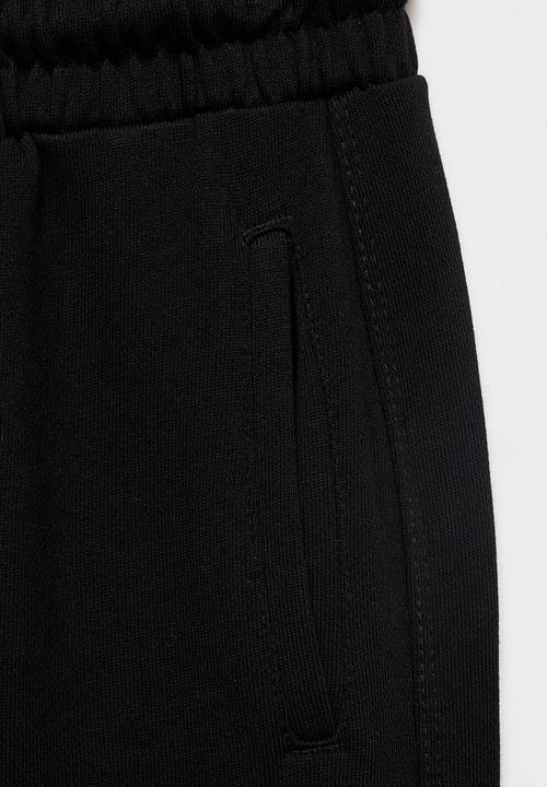 MANGO - Joggers francia - black