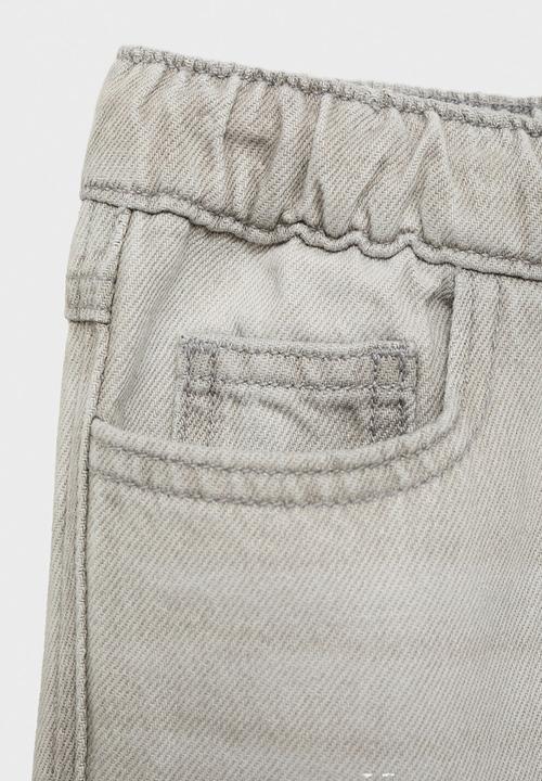 MANGO - Jeans joggerb - open gray