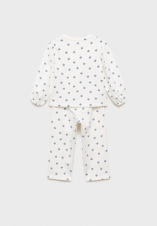 MANGO - Pyjama blanquib - natural