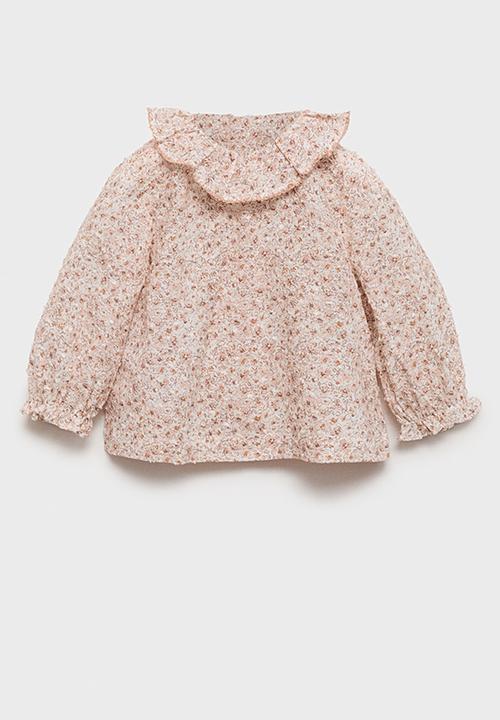 MANGO - Blouse rosario - pink