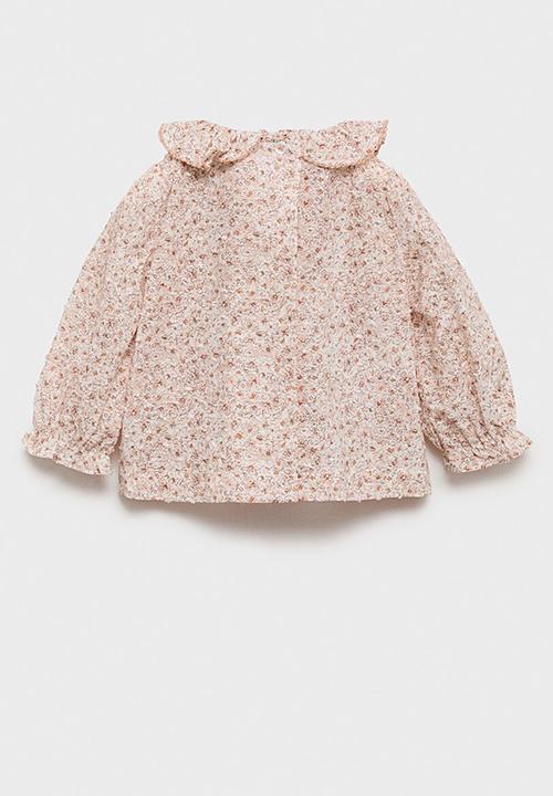 MANGO - Blouse rosario - pink