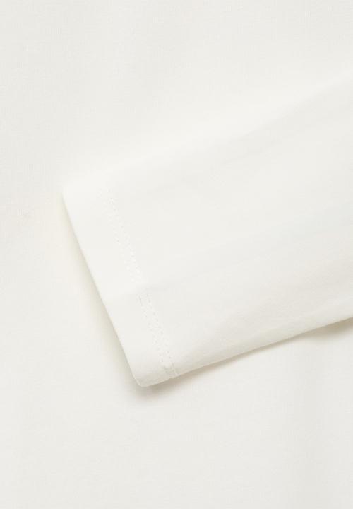 MANGO - T-shirt turbo - natural
