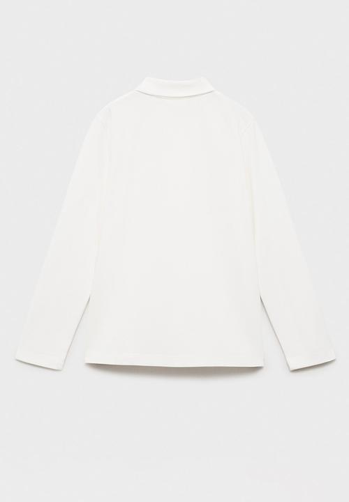 MANGO - Poloshirt dani1 - white