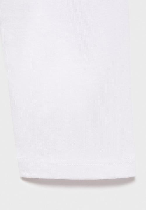 MANGO - T-shirt weekend - white