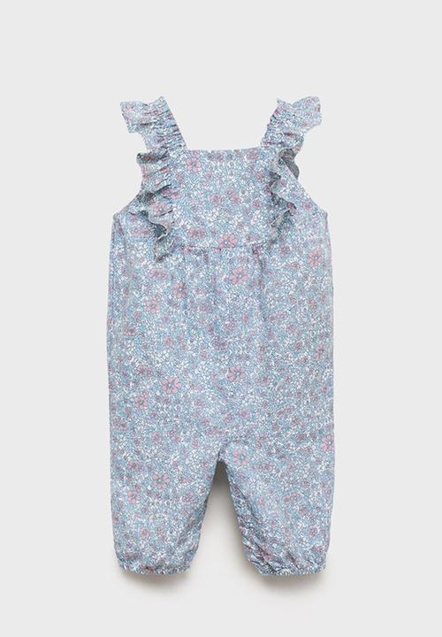 MANGO - Overall medina - medium blue