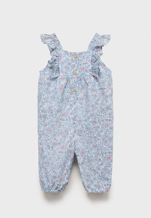 MANGO - Overall medina - medium blue