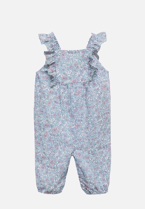 MANGO - Overall medina - medium blue