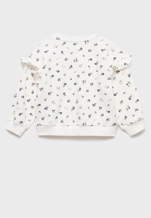 MANGO - Sweatshirt floraop - natural