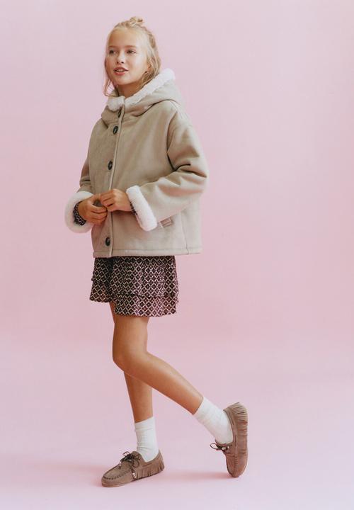 MANGO - Coat SIENA - Light Pastel Gray