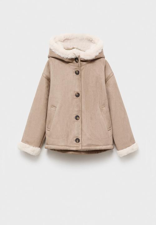 MANGO - Coat SIENA - Light Pastel Gray