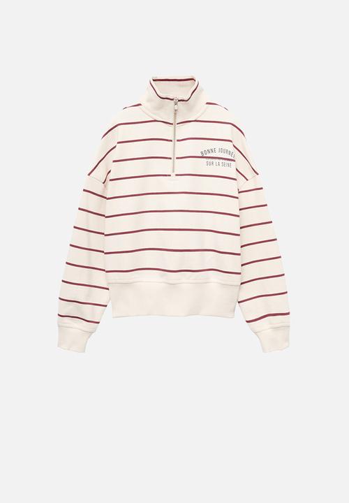 MANGO - Sweatshirt BONNE - Natural
