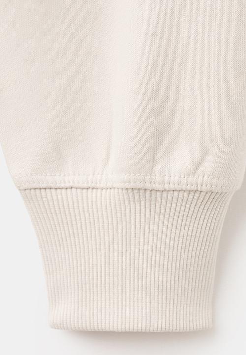 MANGO - Printed cotton sweatshirt - NATURAL