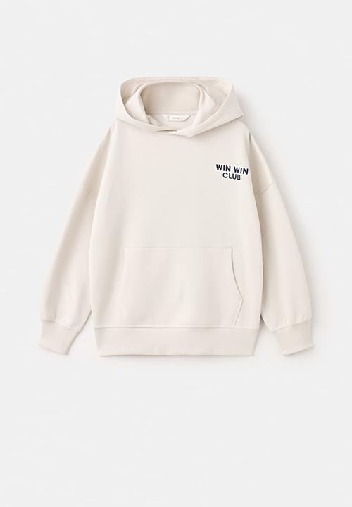 MANGO - Printed cotton sweatshirt - NATURAL
