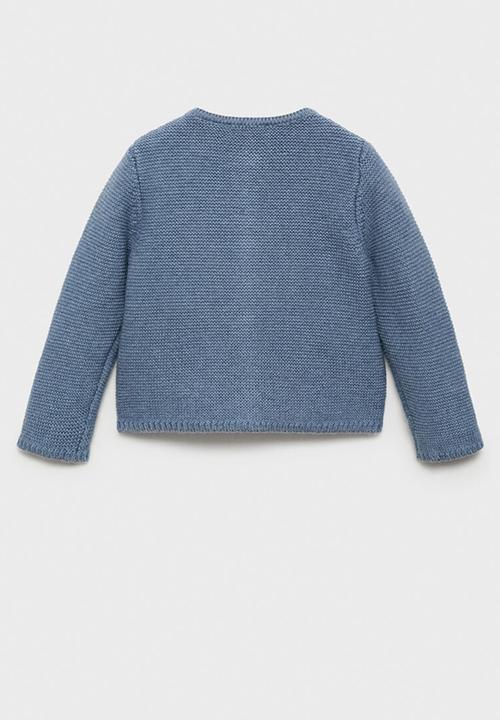 MANGO - Cardigan boba1 - medium blue