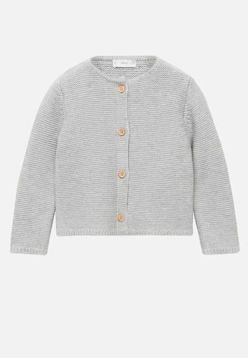 MANGO - Cardigan boba1 - medium gray