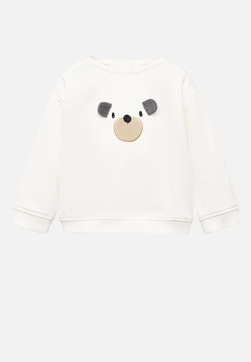 MANGO - Sweatshirt bears - natural