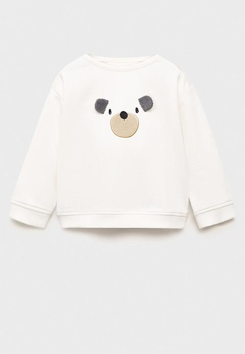 MANGO - Sweatshirt bears - natural