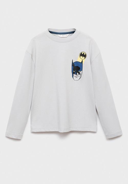 MANGO - T-shirt batlogo - natural