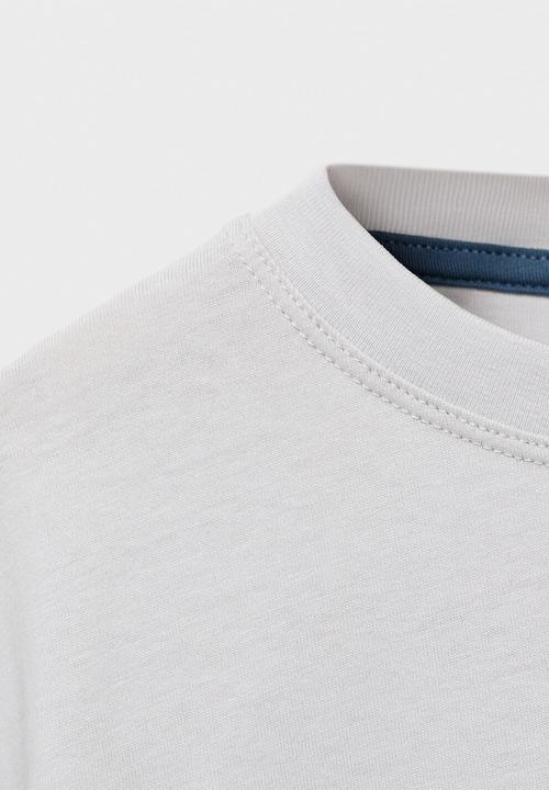 MANGO - T-shirt batlogo - natural