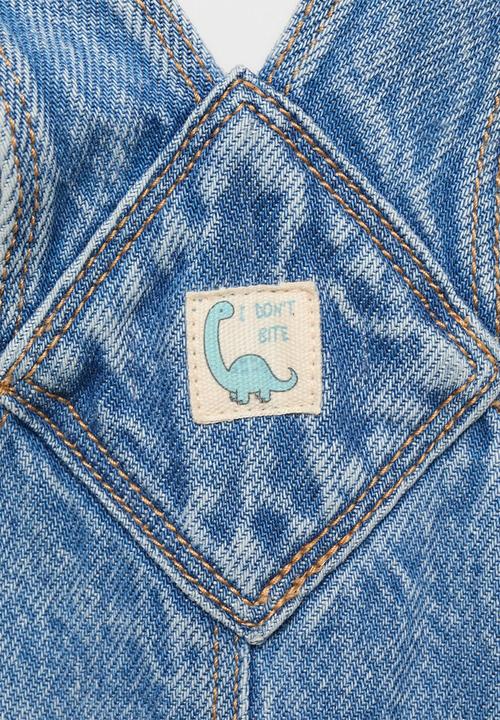 MANGO - Overall lucas1 - open blue