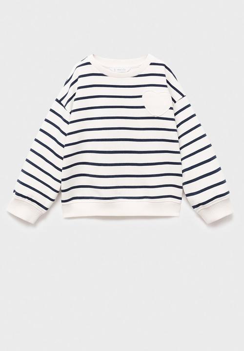 MANGO - Sweatshirt heart - natural